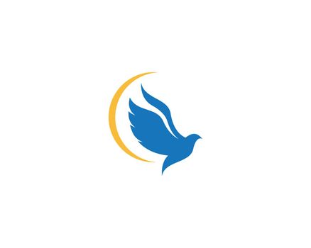 Dove Bird Logo Template