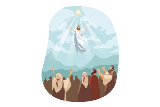 Ascension of Jesus Christ, Bible concept