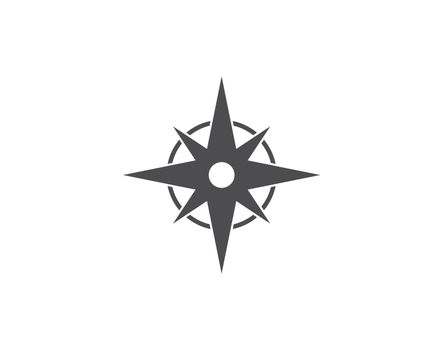 Compass icon vector