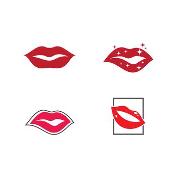 Beauty lips women icon 