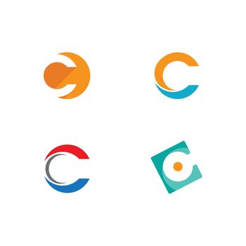 C Letter Alphabet font logo 