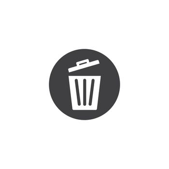 Trash basket icon 