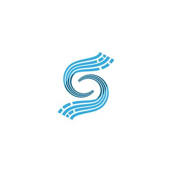 S initial Business technology logo 
