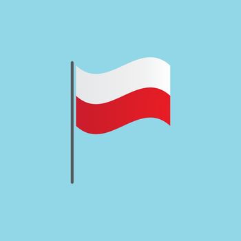 Poland national flag 