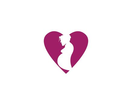 women pregnant logo