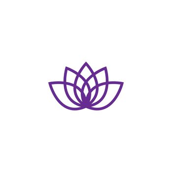Lotus flower logo 