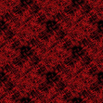 abstract red chaotic lines. Seamless pattern