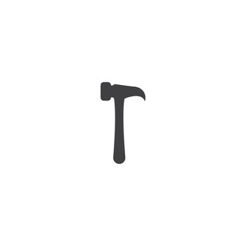 Hammer construction tool icon
