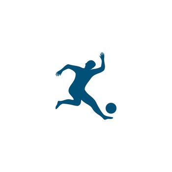 Soccer sport logo vector illustration template