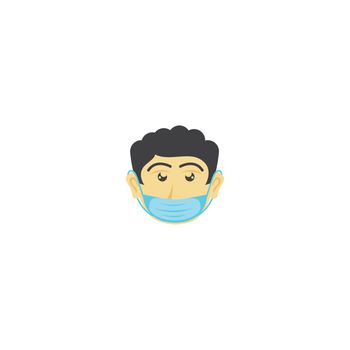 People with Safety mask illustration vector