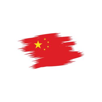 China flag vector illustration