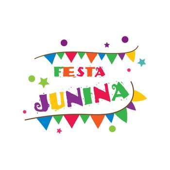 Festa junina celebration vector
