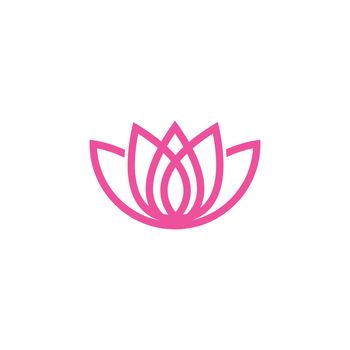 Lotus flower logo 