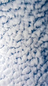 Sky with Altocumulus clouds in Spain