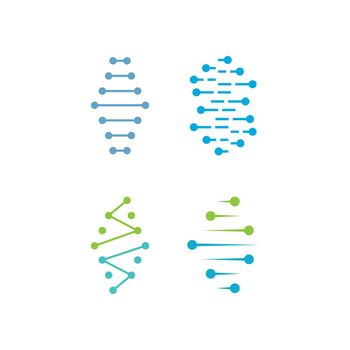 DNA illustration vector
