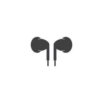 earphone icon vector