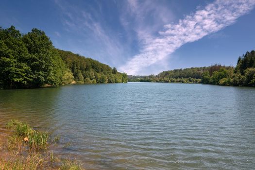Lingese Reservoir, Bergisches Land, Germany