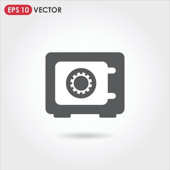safe single vector icon