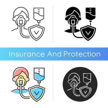 Critical illness insurance icon