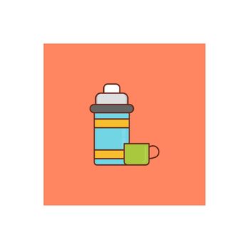 drink vector flat color icon