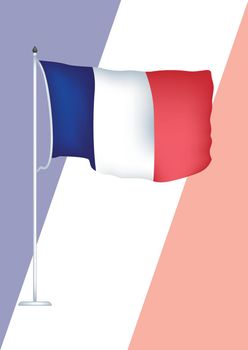 France Flag - France colors, tricolor of France