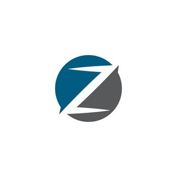 Z letter logo vector concept icon illustration