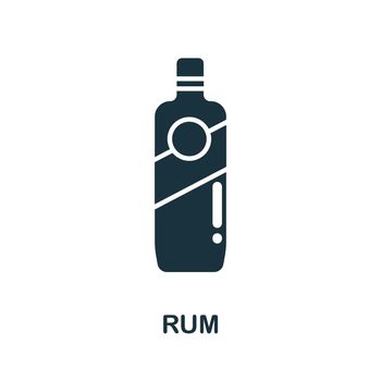 Rum icon from australia collection. Simple line Rum icon for templates, web design and infographics