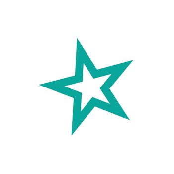 Star icon vector. Rank star. Trendy flat design. Star web site pictogram, mobile app. Logo illustration isolated on white background.