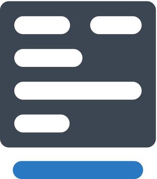 Align text left icon