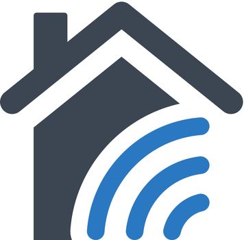 Wireless home control icon