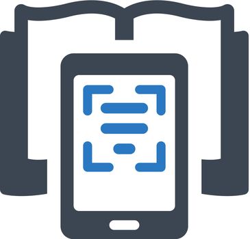 Optical character recognition icon
