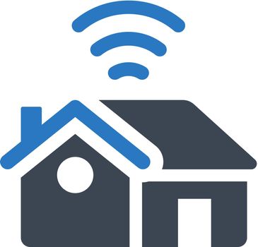 Home wireless control icon