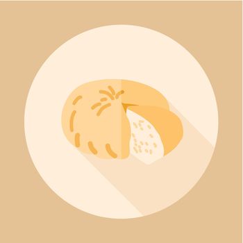 Goat Cheese vector icon