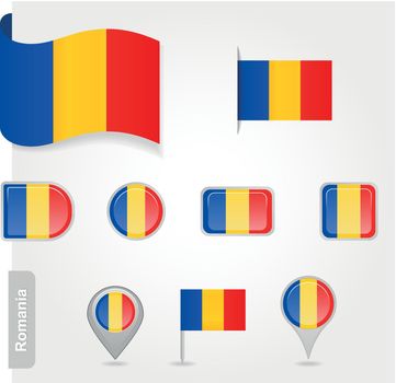 Romanian flag icon