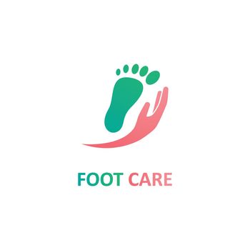 Foot care ilustration 