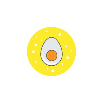 Fried egg illustration 