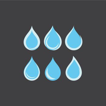 Water drop illustration