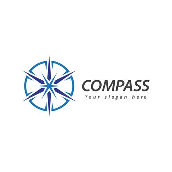 Compass illustration vector design