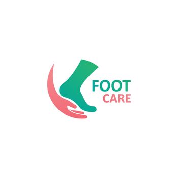 Foot care ilustration 