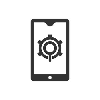 Mobile search engine icon 