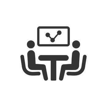 Discuss Business Report Icon