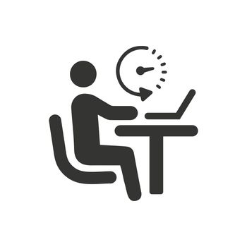 Office Working Icon