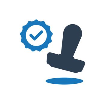 Approved Stamp Icon