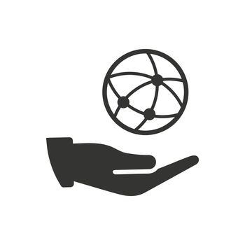 Global Business Communication Icon
