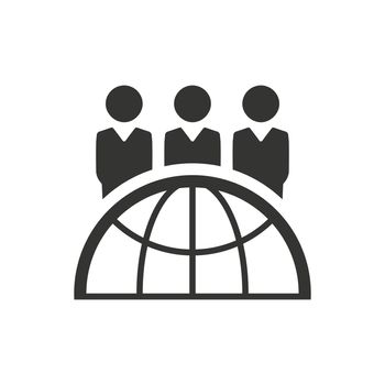 Global business team Icon