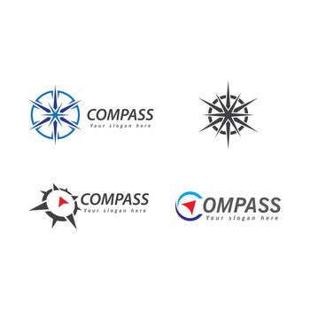 Compass illustration vector design