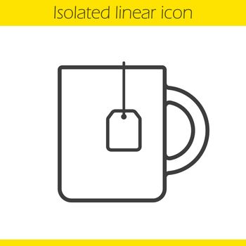 Teacup linear icon