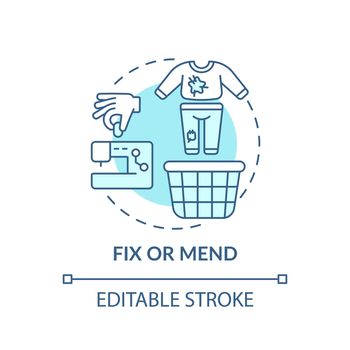 Fix or mend concept icon