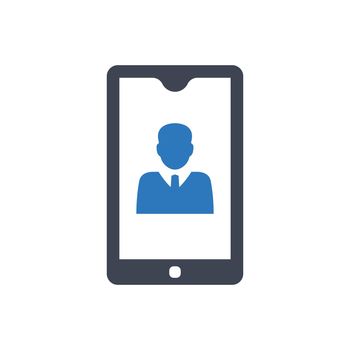 Mobile business app icon