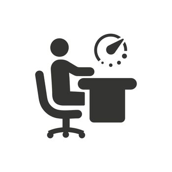 Office Working Icon